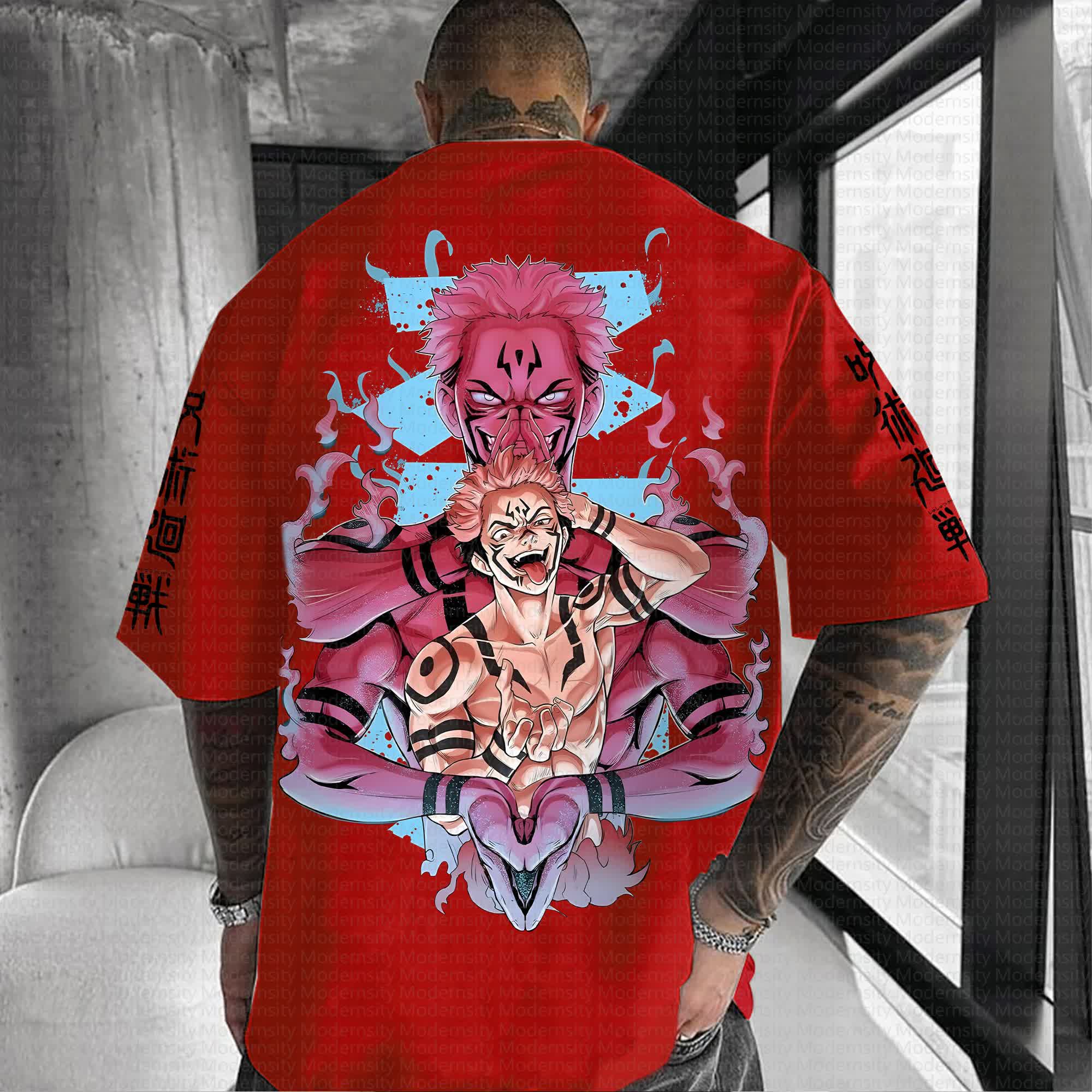 Unisex Anime Inspired Vintage T-Shirt丨Jujutsu Kaisen