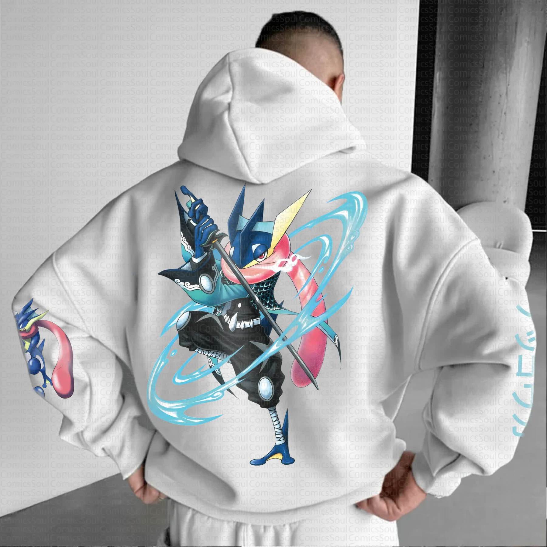 Unisex “Pokémon” Anime Graphic Streetwear Vintage Hoodie