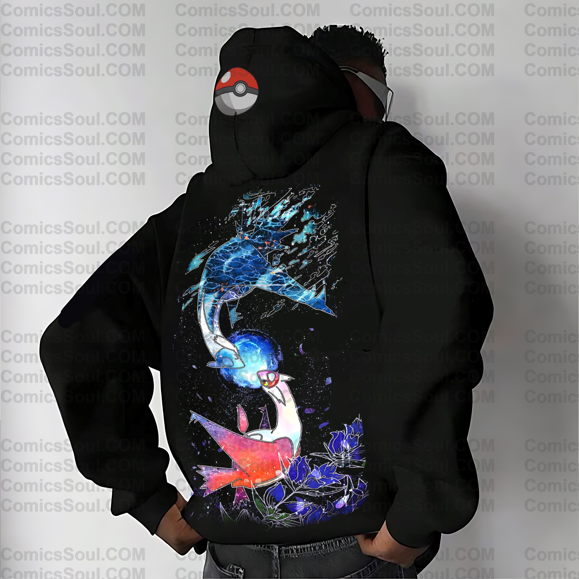 Unisex Graphic Streetwear Vintage Plush Hoodie