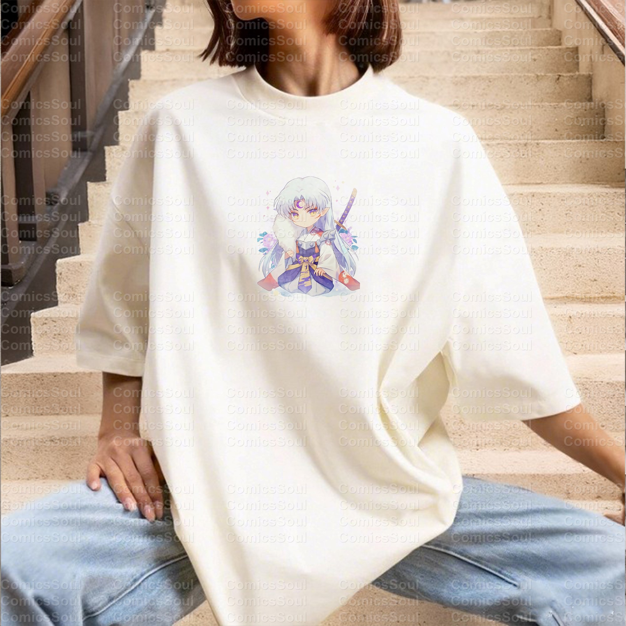 "Inuyasha" Anime Inspired Vintage T-Shirt