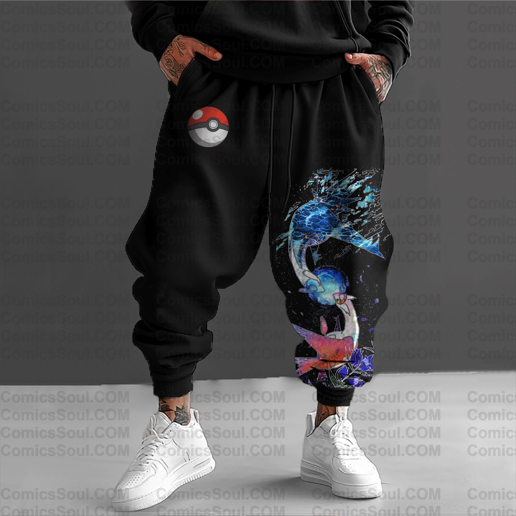 Unisex Anime Inspired Vintage Plush Pants