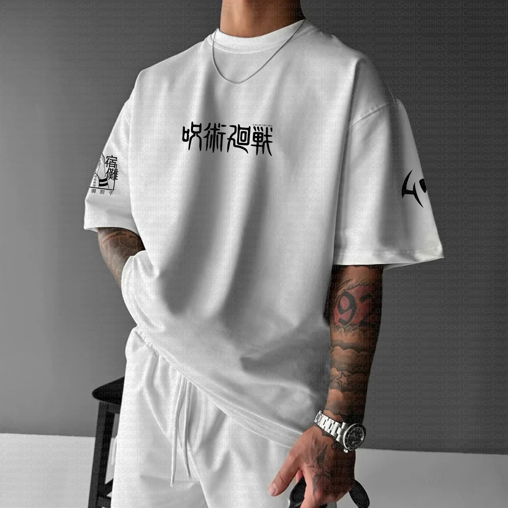 Unisex Anime Inspired Vintage T-Shirt丨Jujutsu Kaisen