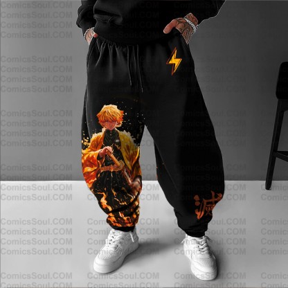 Unisex “  Demon slayer ” Casual Streetwear Pants