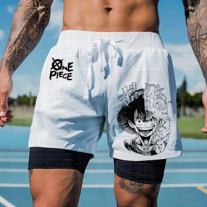 Unisex Casual Anime Streetwear Shorts | One Piece