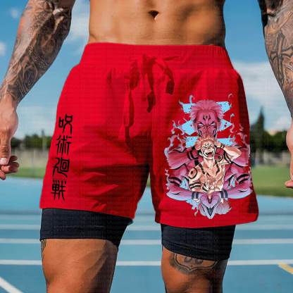 Unisex Casual Anime Streetwear Shorts 丨Jujutsu Kaisen
