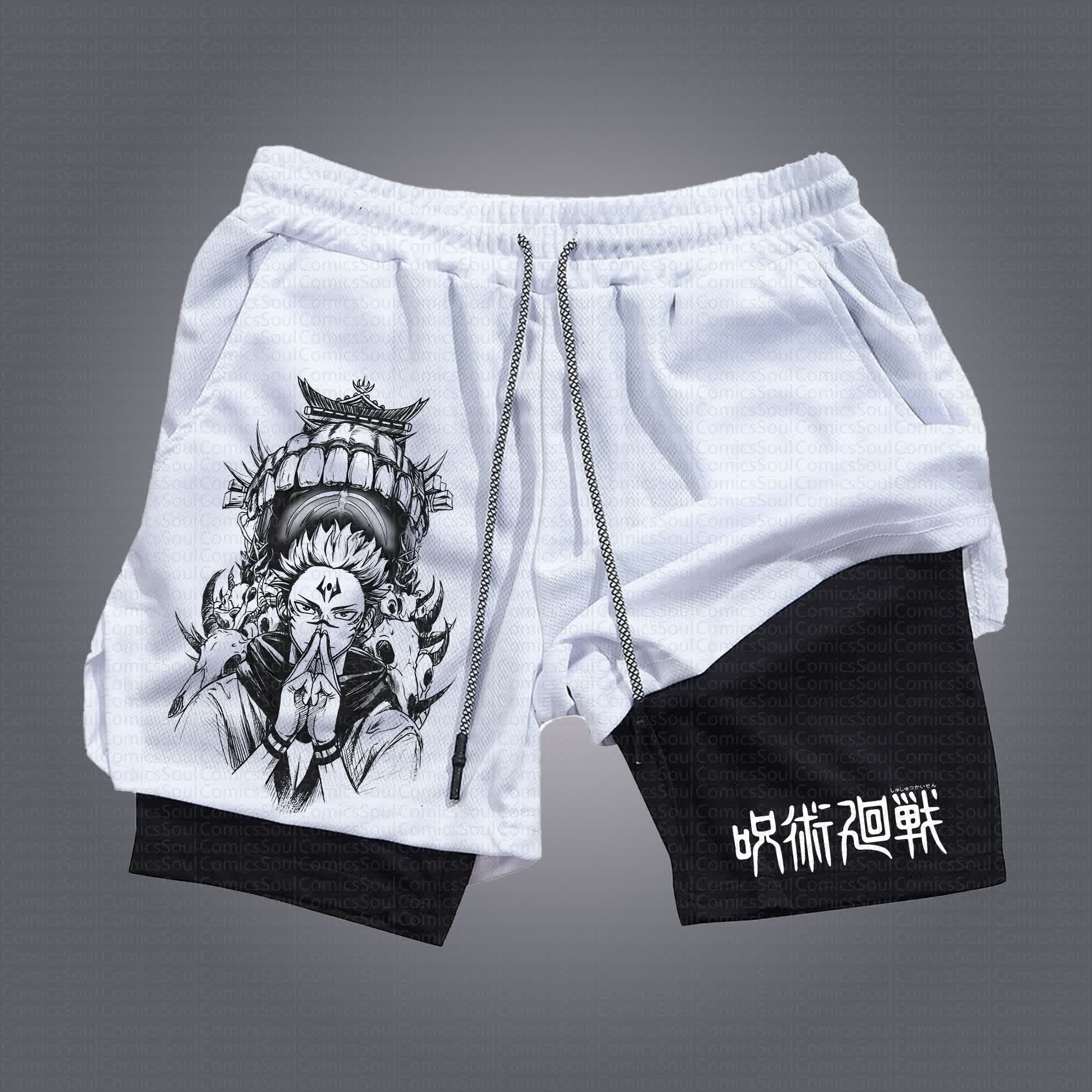Unisex Casual Anime Streetwear Shorts 丨Jujutsu Kaisen