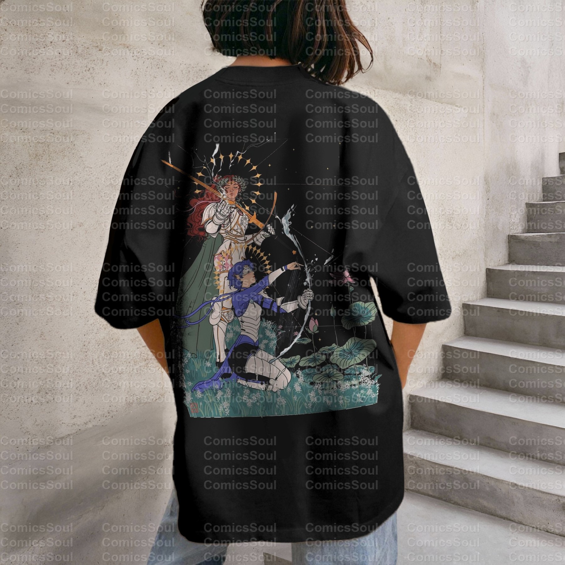 Unisex Anime Inspired Vintage T-Shirt