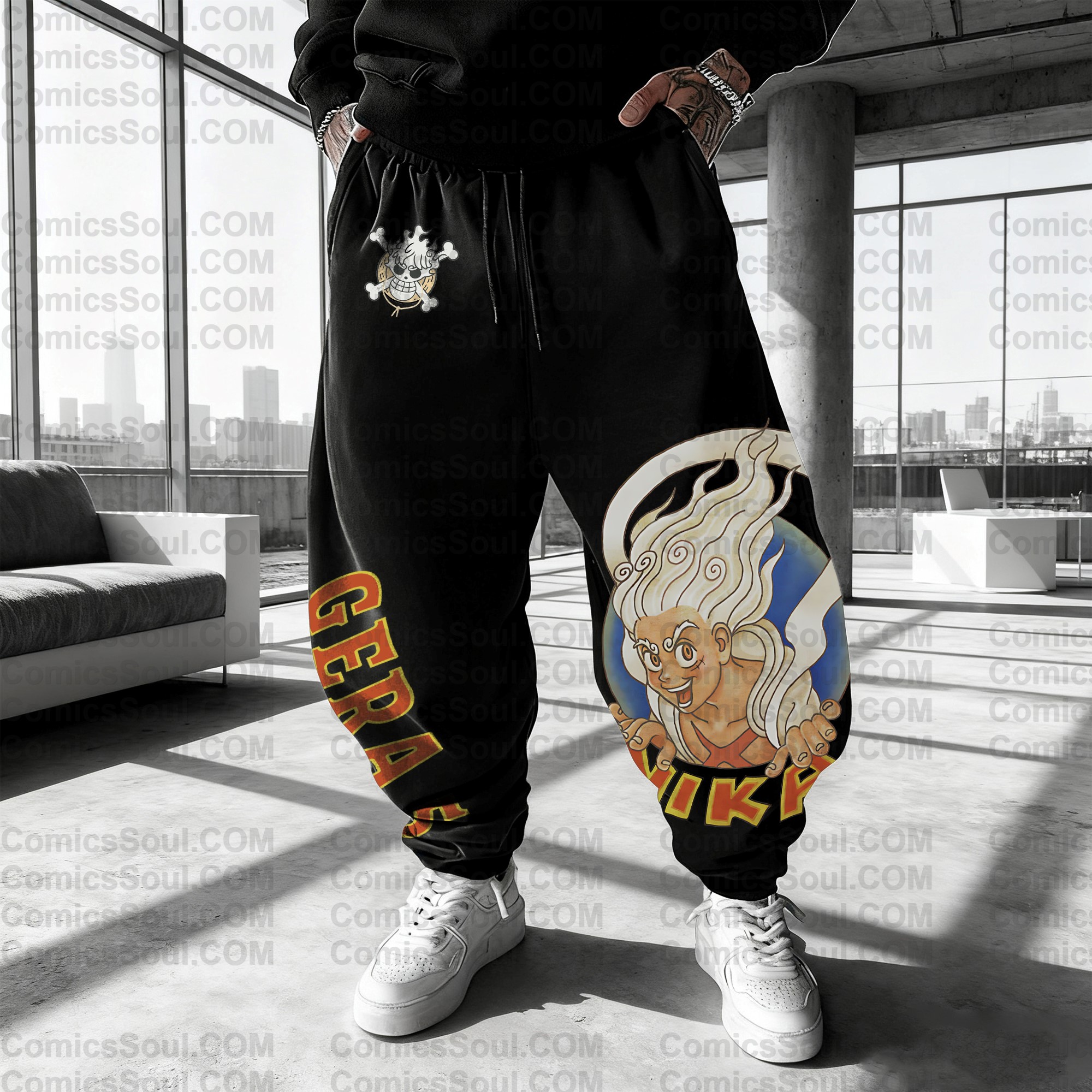 top sellerUnisex Casual Anime Streetwear Pants