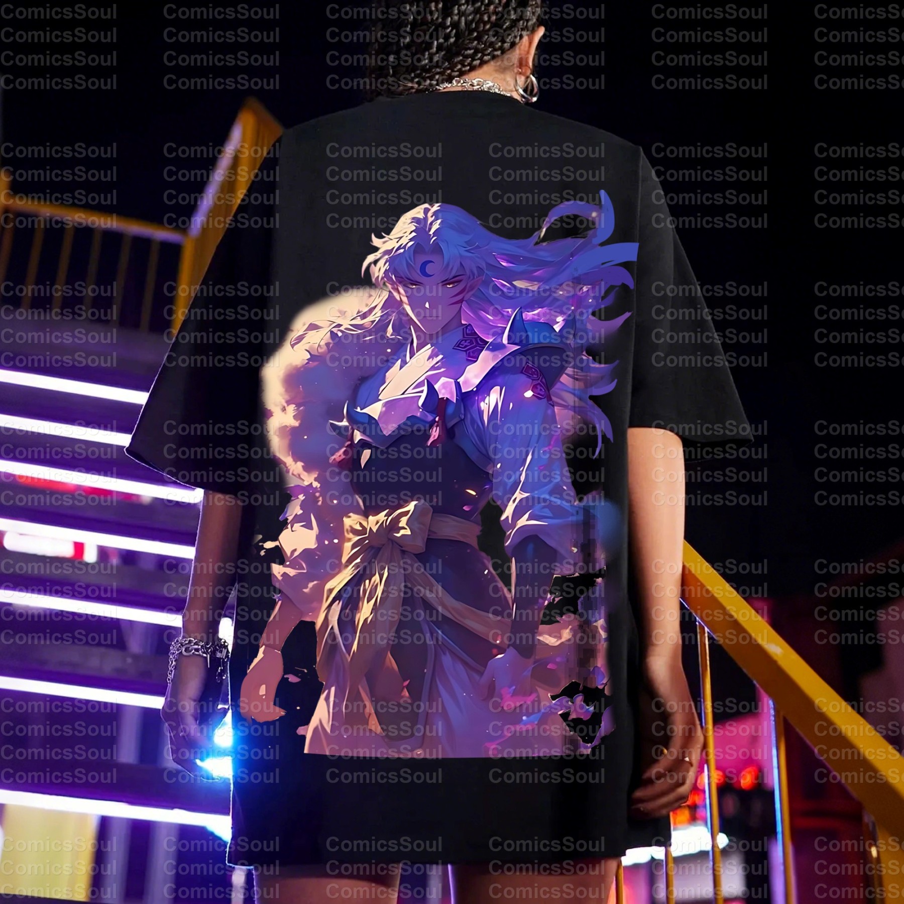 Unisex Anime Inspired Vintage T-Shirt