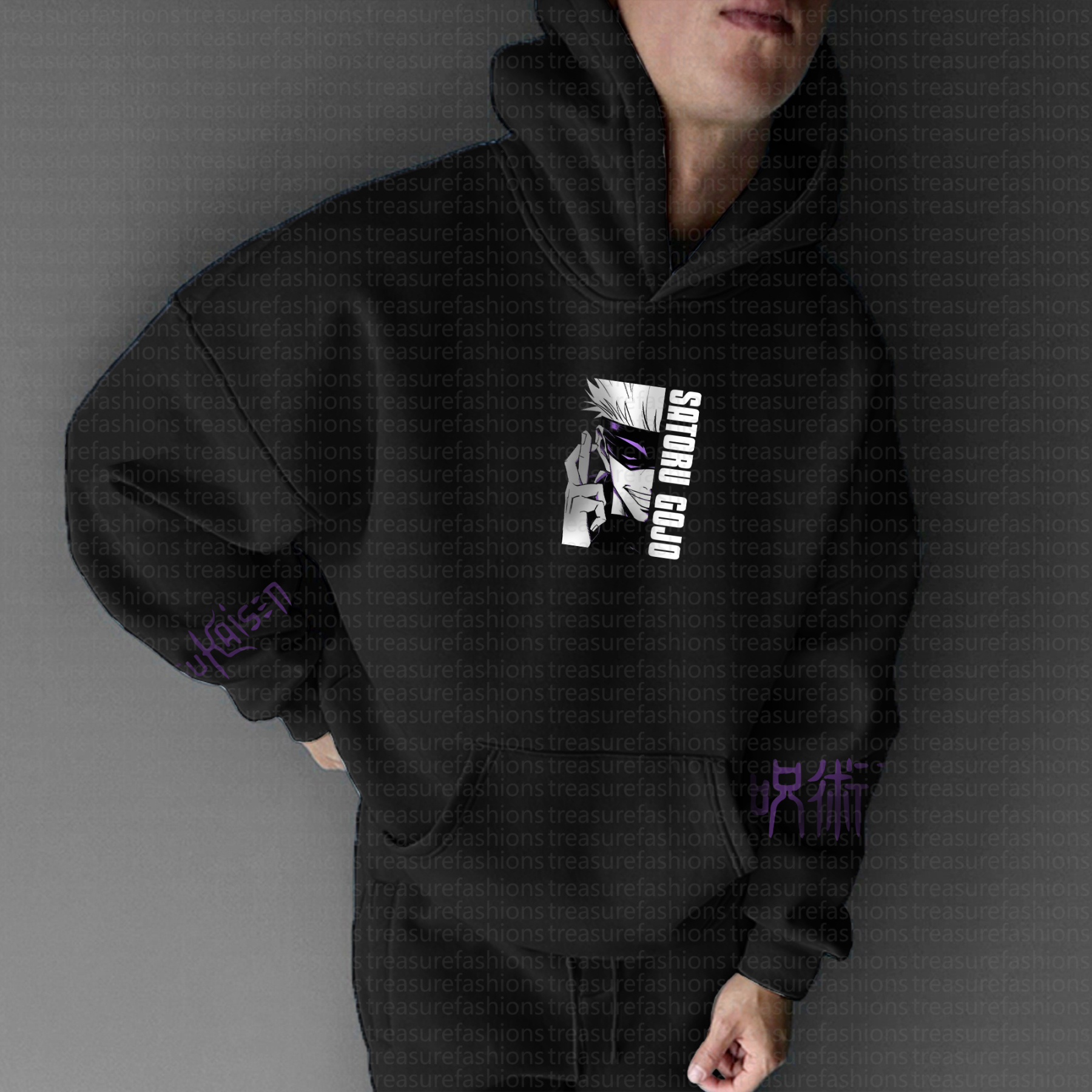 Unisex “ Jujutsu Kaisen   ” Graphic Streetwear Vintage Hoodie