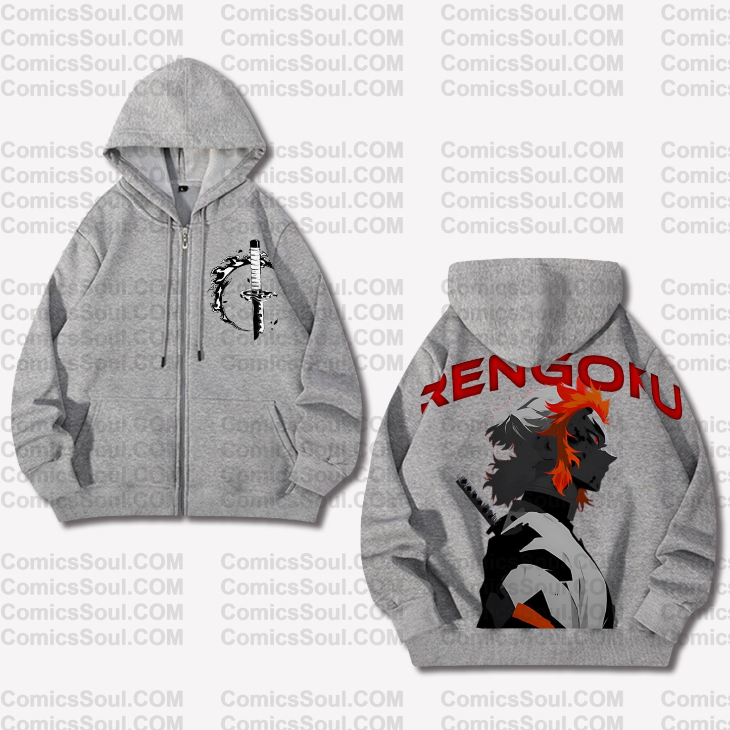 Unisex Graphic Streetwear Vintage Zipper Cardigan Plush Hoodie