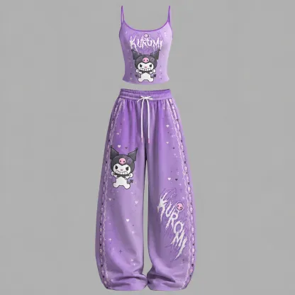 Hello Kitty Top & Elasticated Trousers Two-Piece Set
