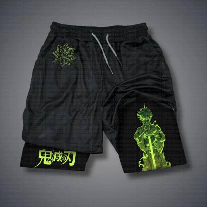 Unisex Casual Anime Streetwear Shorts 丨Demon Slayer