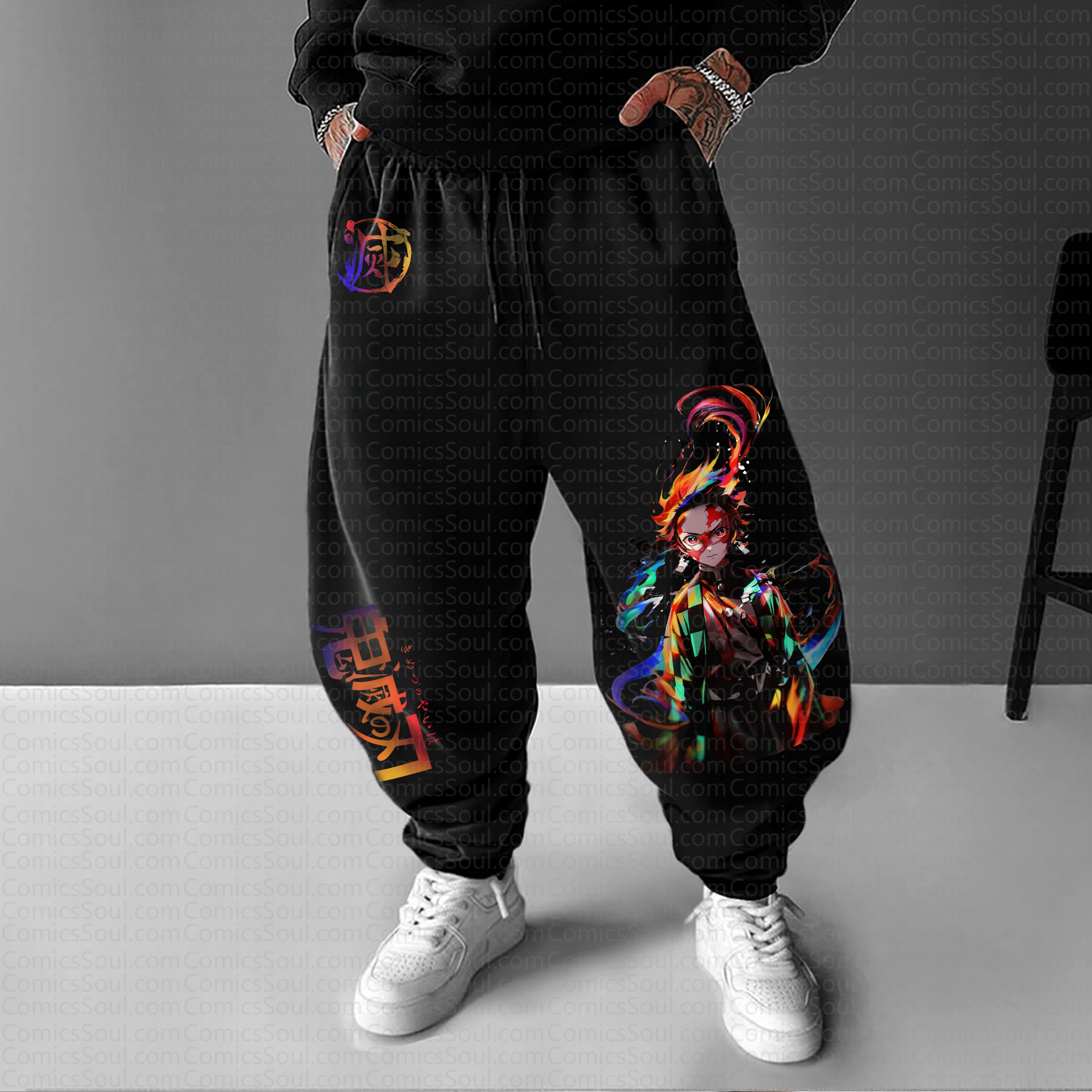 Unisex “ Demon slayer ” Casual Streetwear Pants