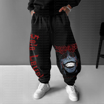 Unisex Anime Inspired Vintage Pants丨Solo Leveling