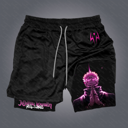 Unisex “ Jujutsu Kaisen” Casual Streetwear Shorts
