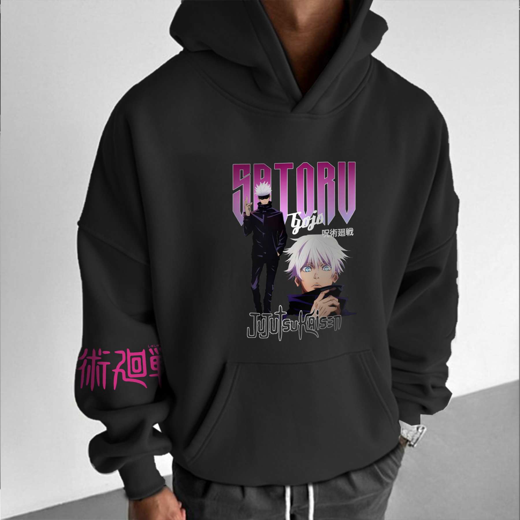 Unisex “ Jujutsu Kaisen   ” Graphic Streetwear Vintage Hoodie