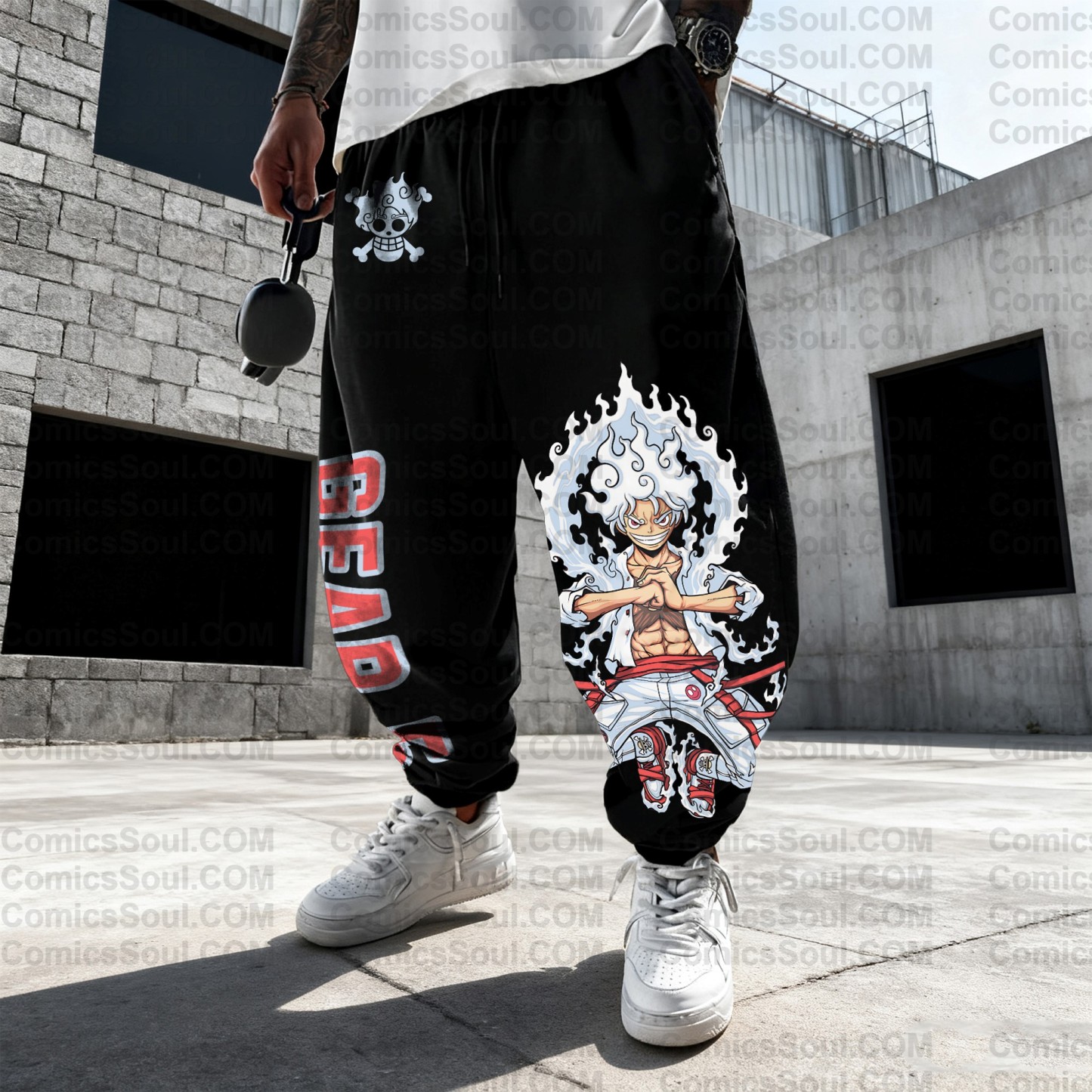 Unisex Casual Anime Streetwear Pants