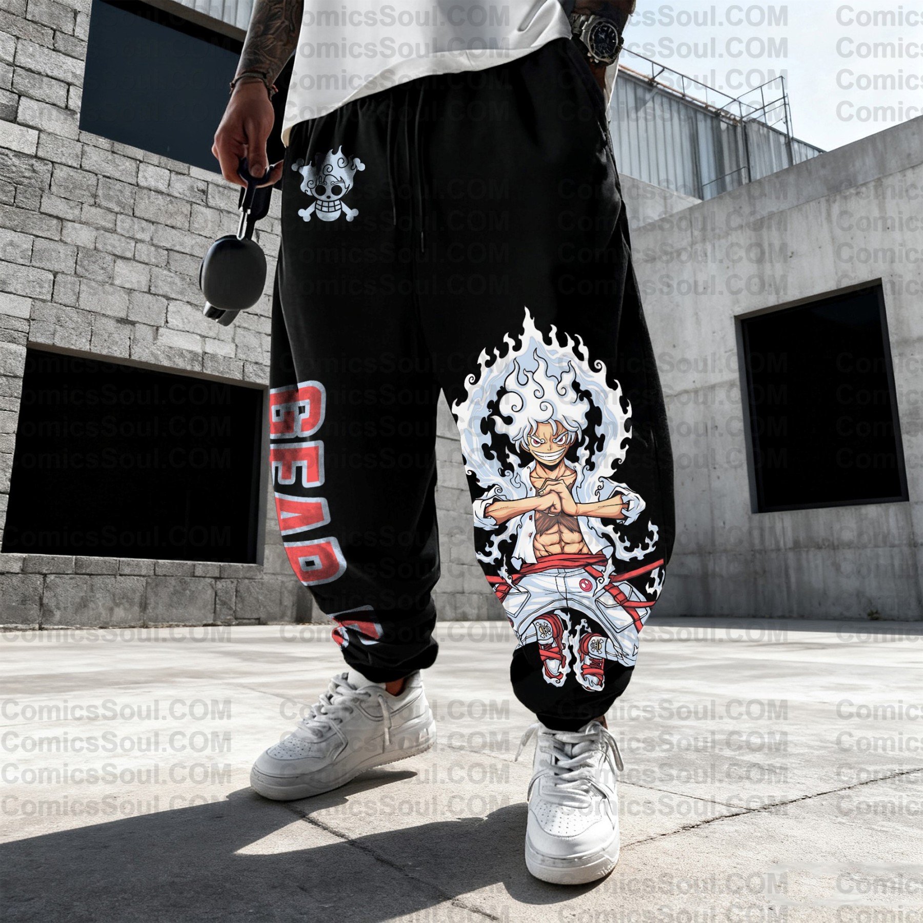 Unisex Casual Anime Streetwear Pants