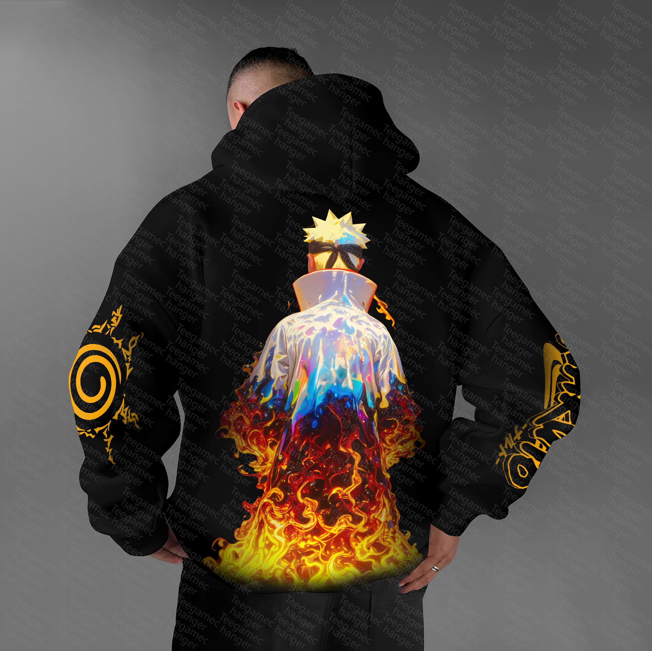 Unisex “NARUTO” Anime Graphic Streetwear Vintage Hoodie