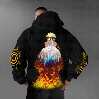 Unisex “NARUTO” Anime Graphic Streetwear Vintage Hoodie