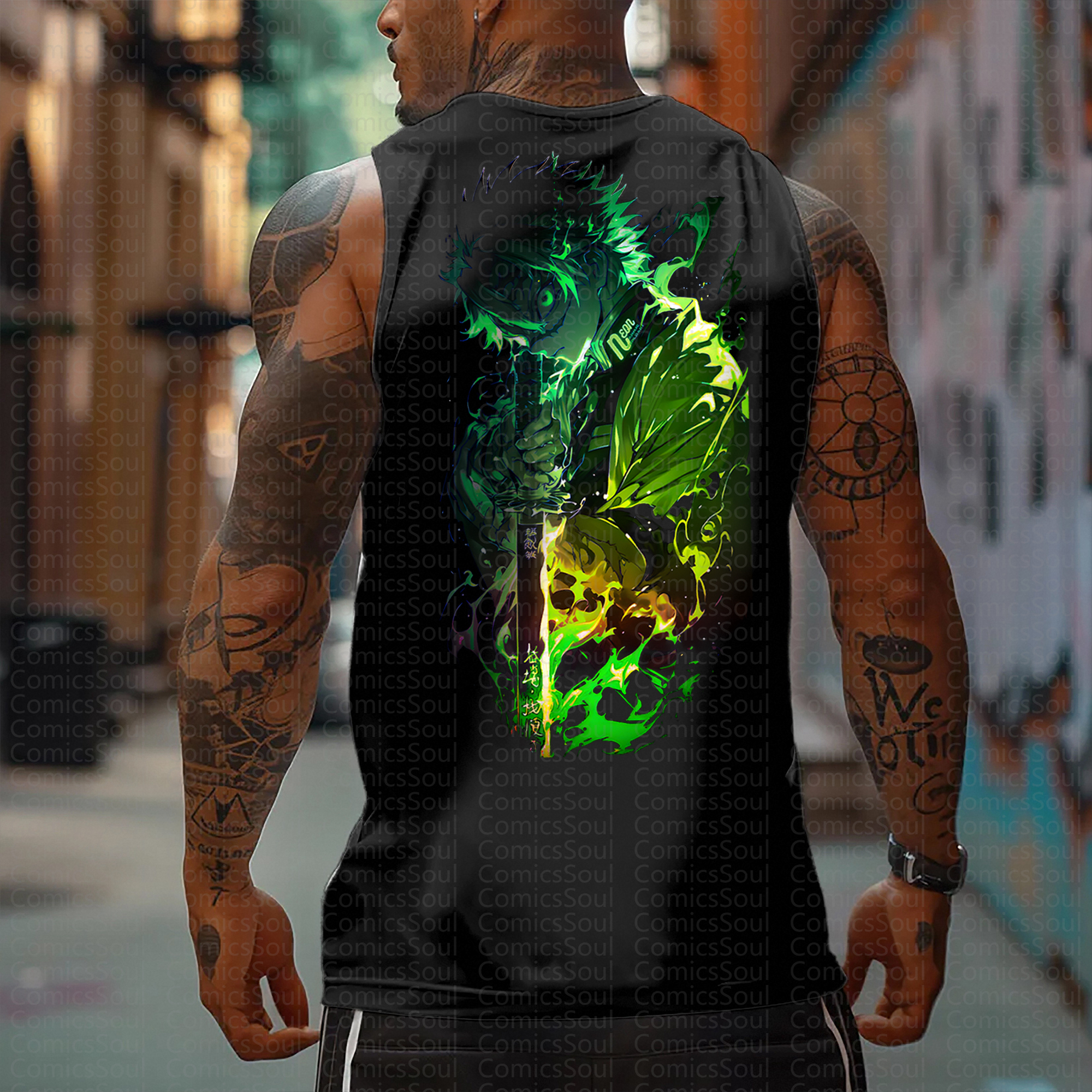 Unisex “Demon Slayer” Casual Anime  Tank Top