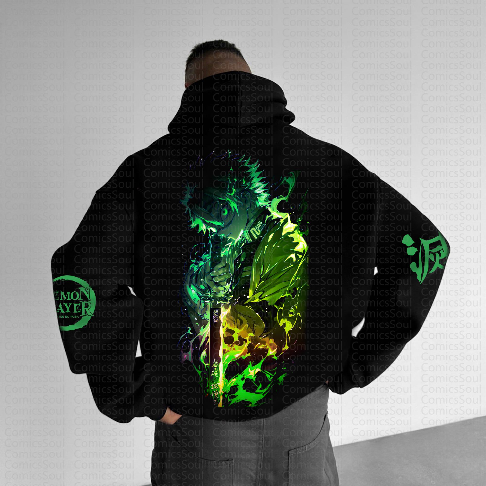 Unisex “Demon slayer” Graphic Streetwear Vintage Hoodie