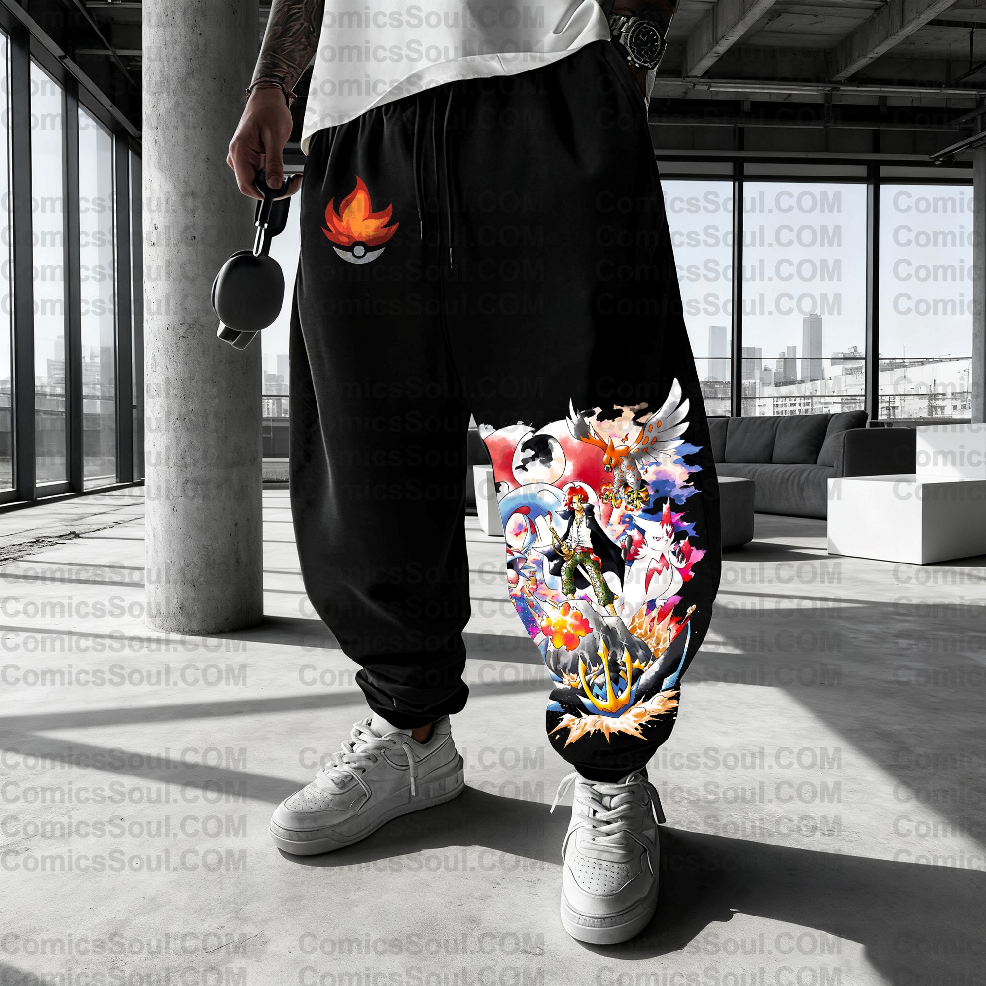 Top Seller Unisex Casual Anime Streetwear Pants