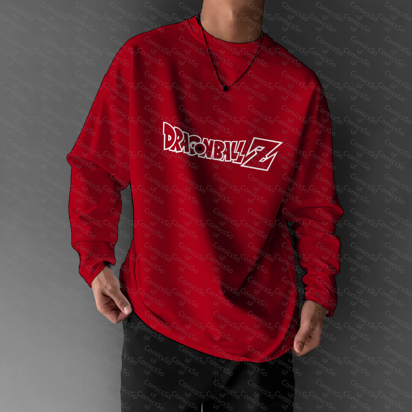 Unisex Anime Graphic Streetwear Vintage Long-Sleeved T-shirt