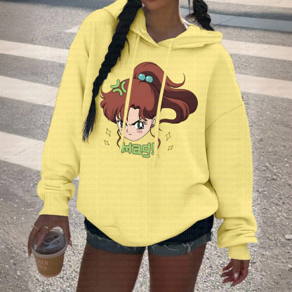 ‘’Sailor Moon" Anime Inspired Vintage Hoodie