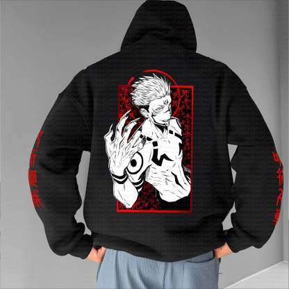 Unisex Anime Graphic Streetwear Vintage Hoodie丨Jujutsu Kaisen