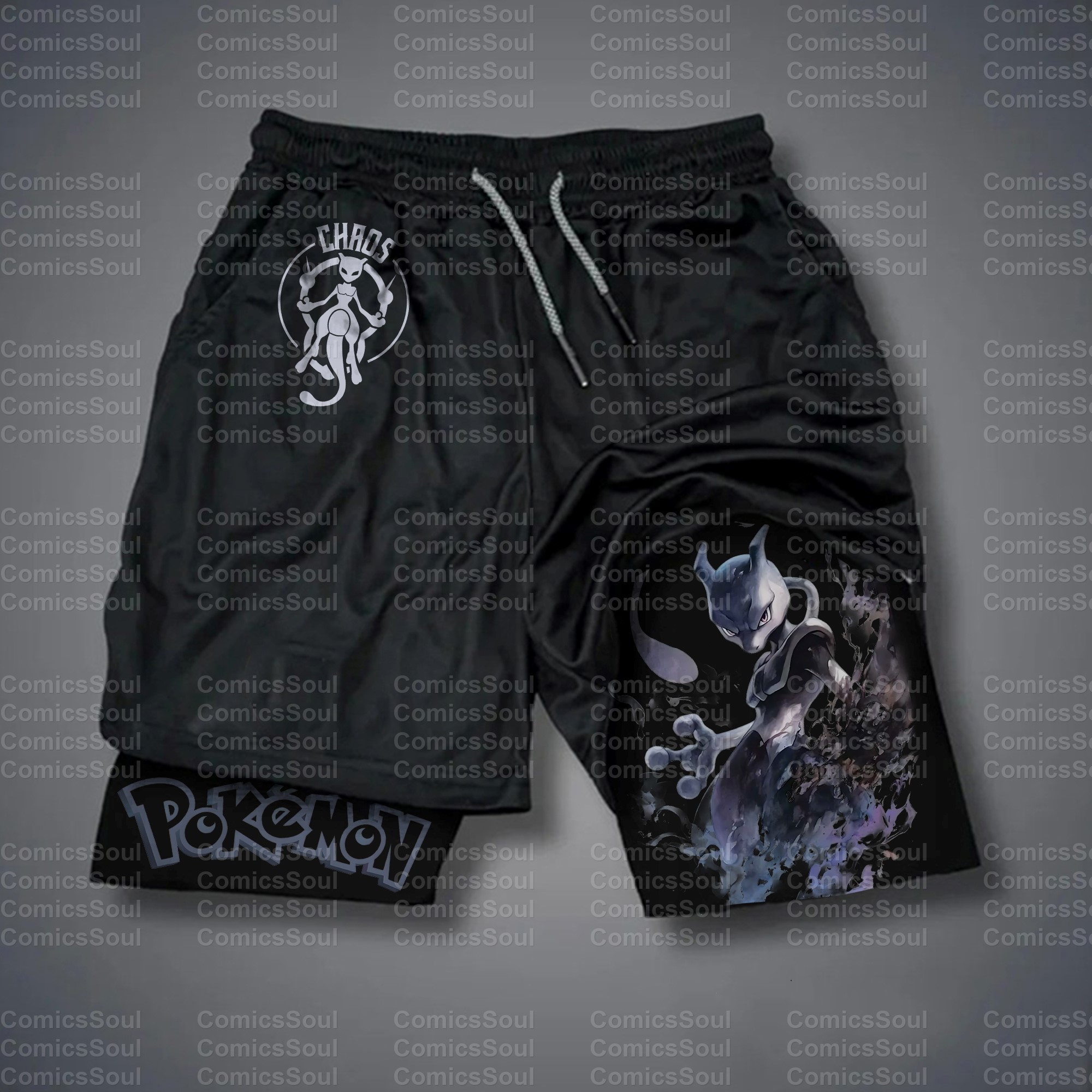 Unisex Casual Anime Streetwear Shorts 丨Pokémon