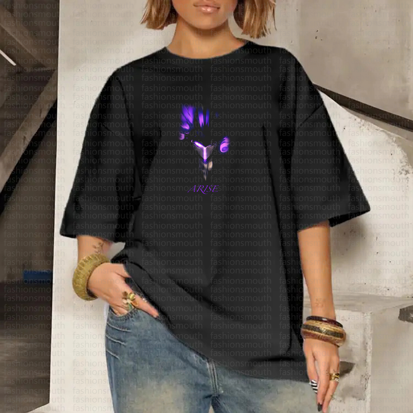 "Solo Leveling" Anime Inspired Vintage T-Shirt