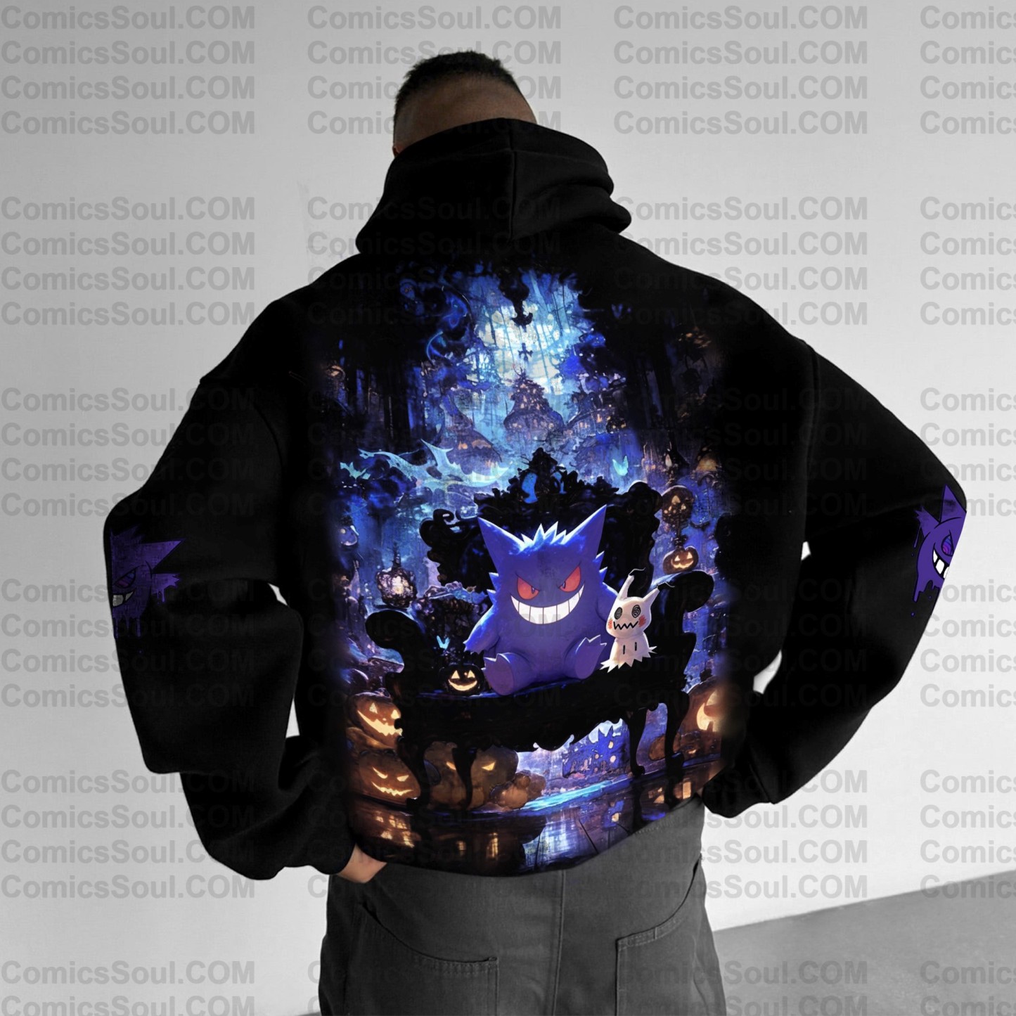 Unisex “Pokémon” Anime Graphic Streetwear Vintage Hoodie