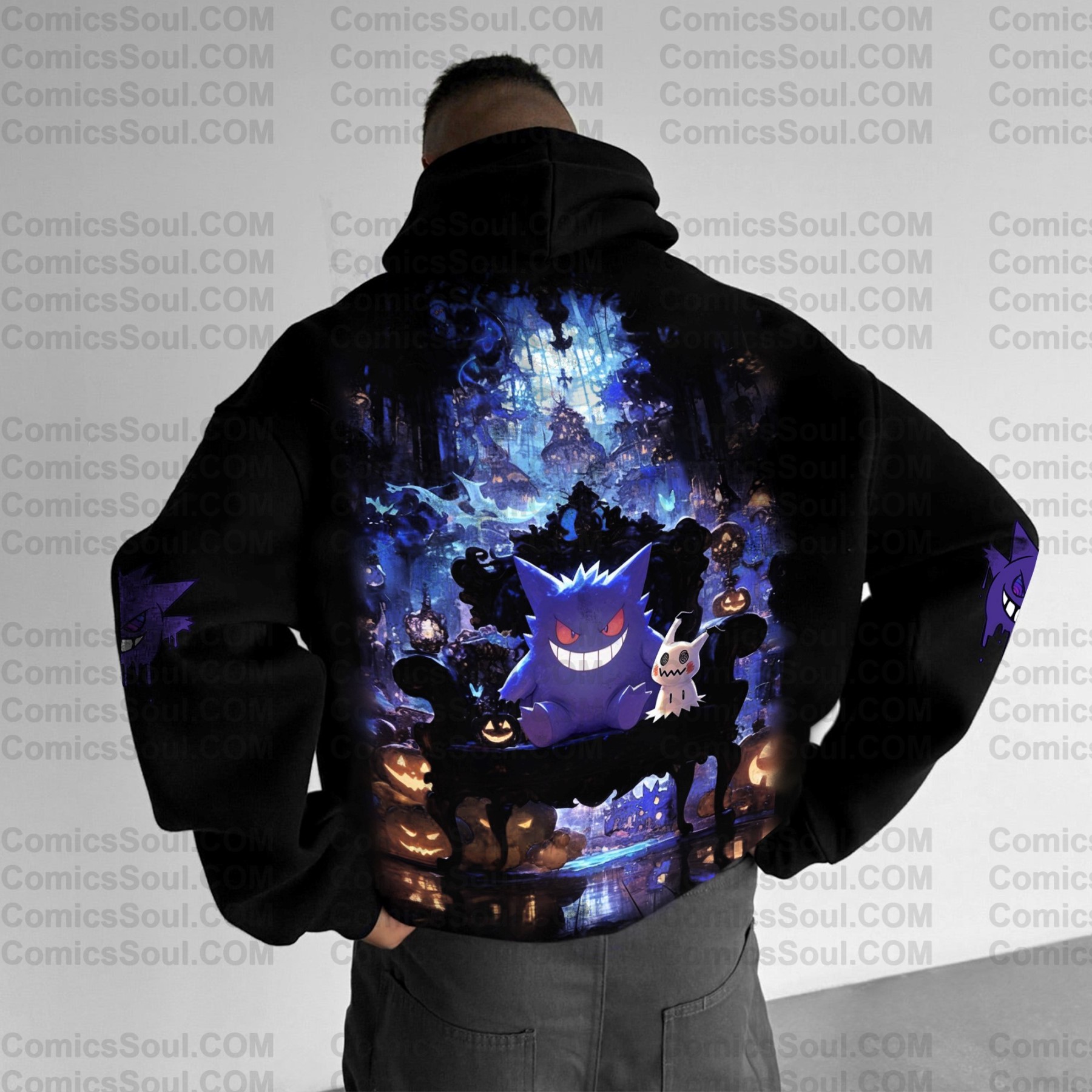 Unisex “Pokémon” Anime Graphic Streetwear Vintage Hoodie