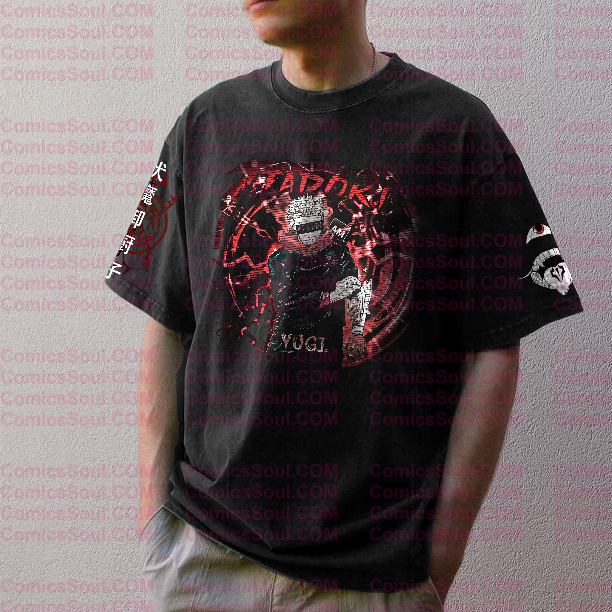 Unisex Anime Inspired Vintage T-Shirt