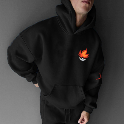 Unisex Anime Graphic Streetwear Vintage Hoodie