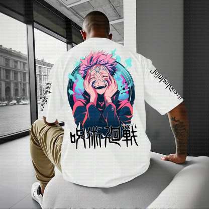 Unisex Anime Inspired Vintage T-Shirt丨Jujutsu Kaisen