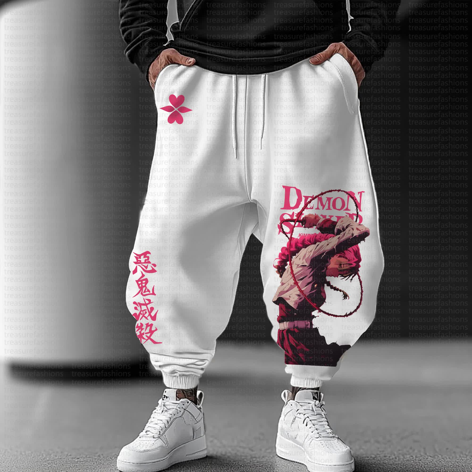 Unisex “Demon Slayer” Casual Anime Streetwear Pants