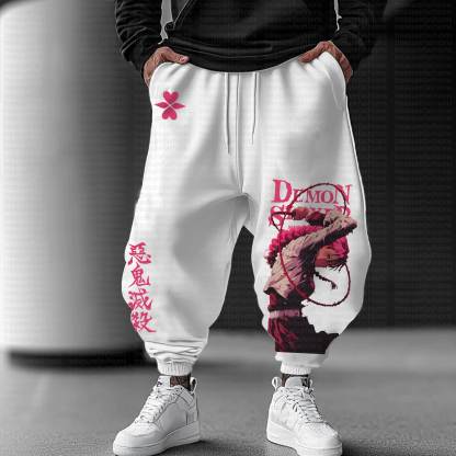 Unisex “Demon Slayer” Casual Anime Streetwear Pants