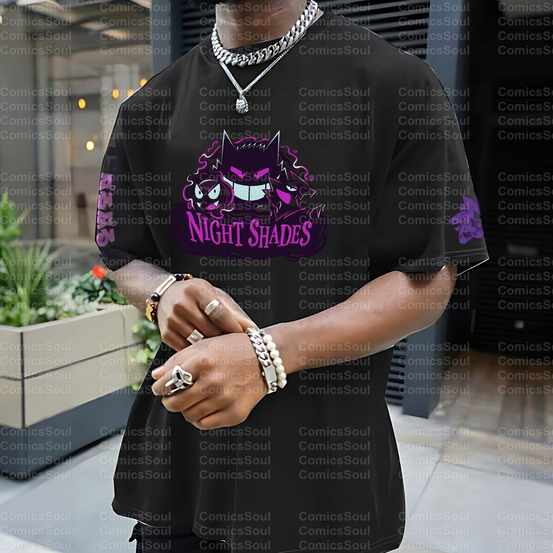 Unisex Anime Inspired Vintage T-Shirt丨Pokémon