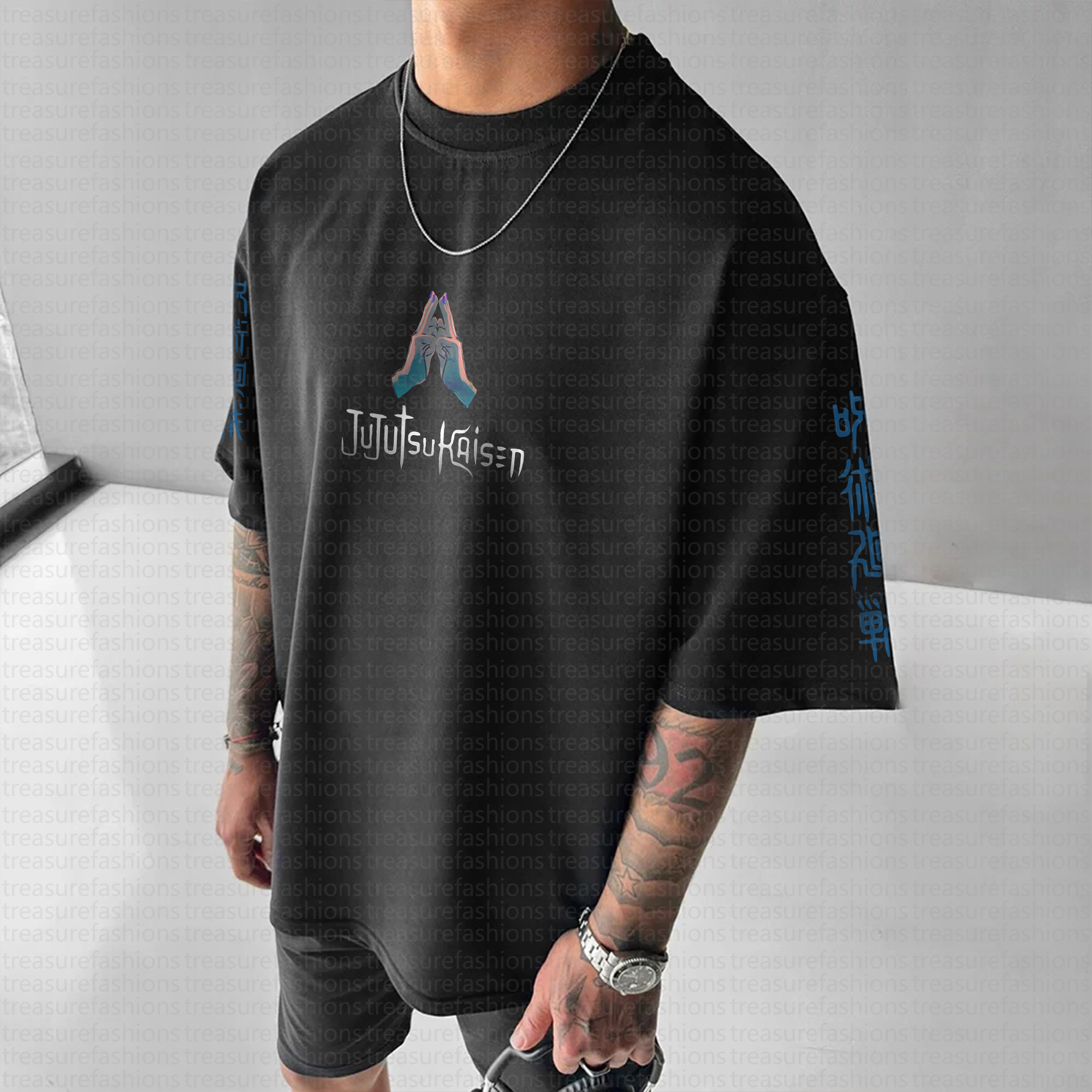 Unisex  " Jujutsu Kaisen " Anime Inspired Vintage T-Shirt