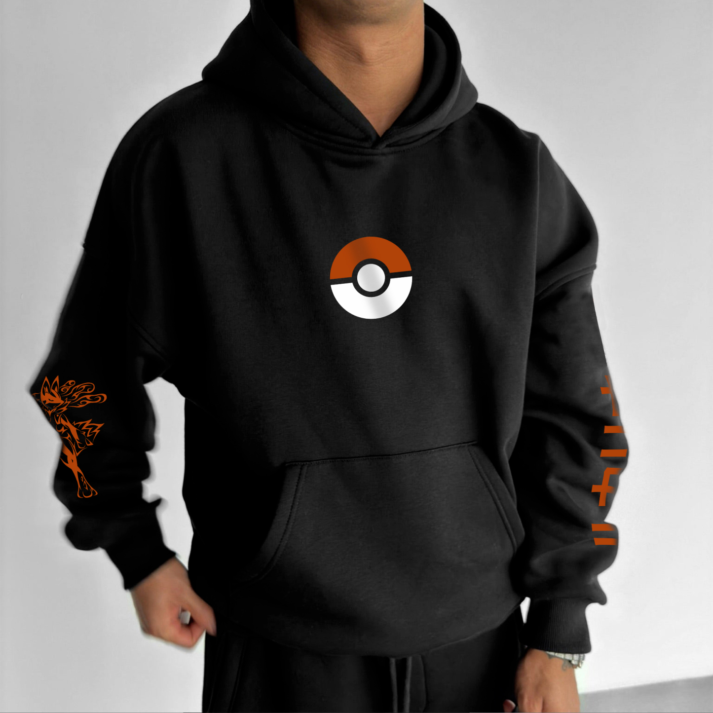 Unisex Anime Graphic Streetwear Vintage Hoodie