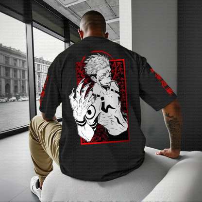Unisex Anime Inspired Vintage T-Shirt丨Jujutsu Kaisen