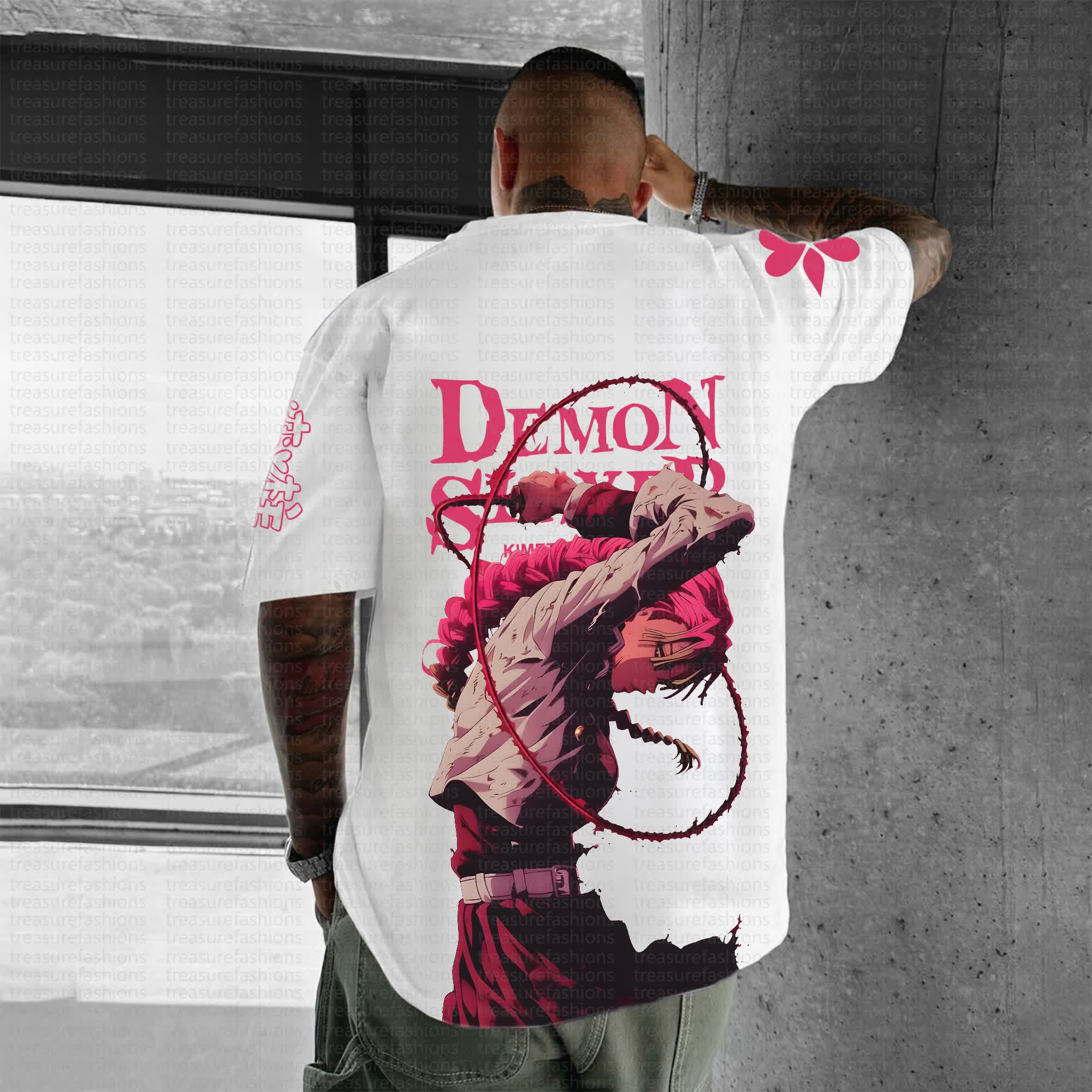 Unisex "Demon Slayer" Anime Inspired Vintage T-Shirt