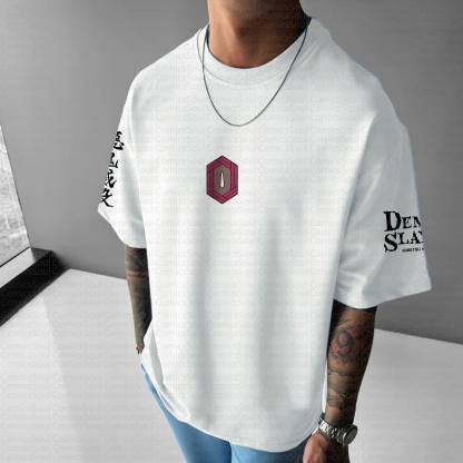 Unisex Anime Inspired Vintage T-Shirt丨Demon Slayer X Pokémon