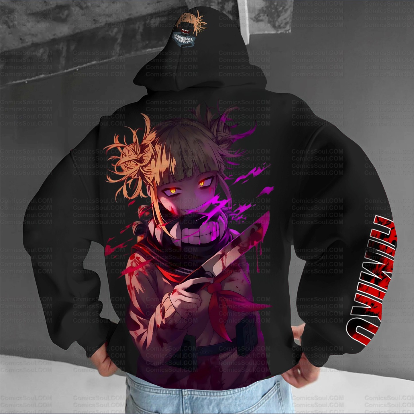 Unisex Anime Graphic Streetwear Vintage Plush Hoodie