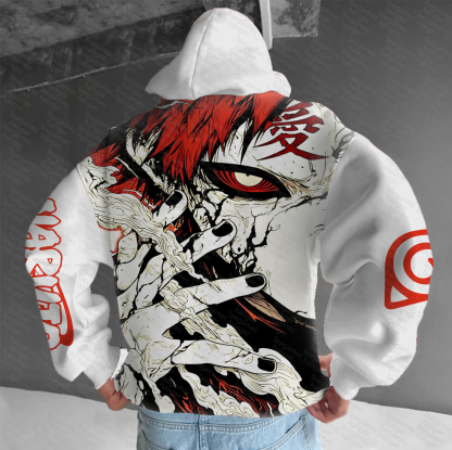 Unisex   Anime Graphic Streetwear Vintage Hoodie