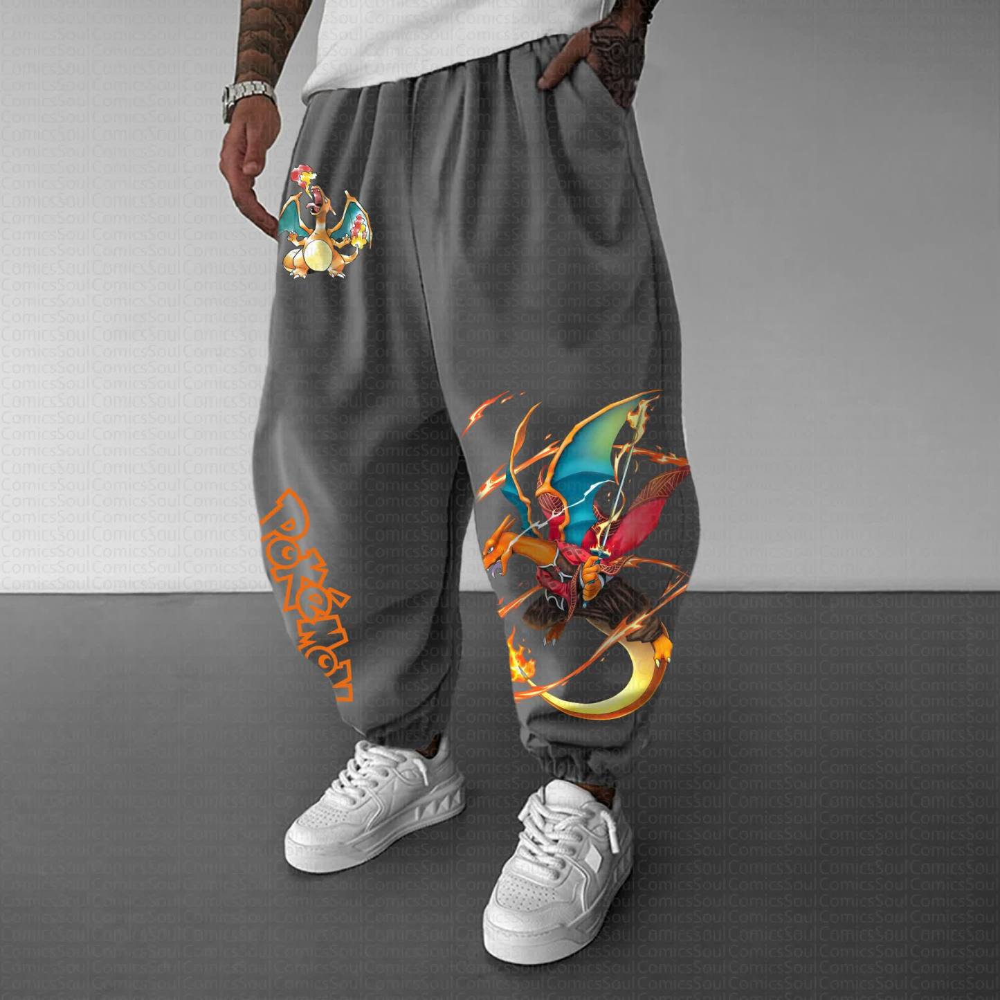 Unisex “Pokémon” Casual Anime Streetwear Pants