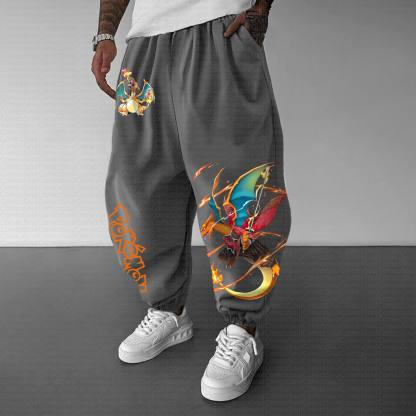 Unisex  “Pokémon” Casual Anime Streetwear Pants